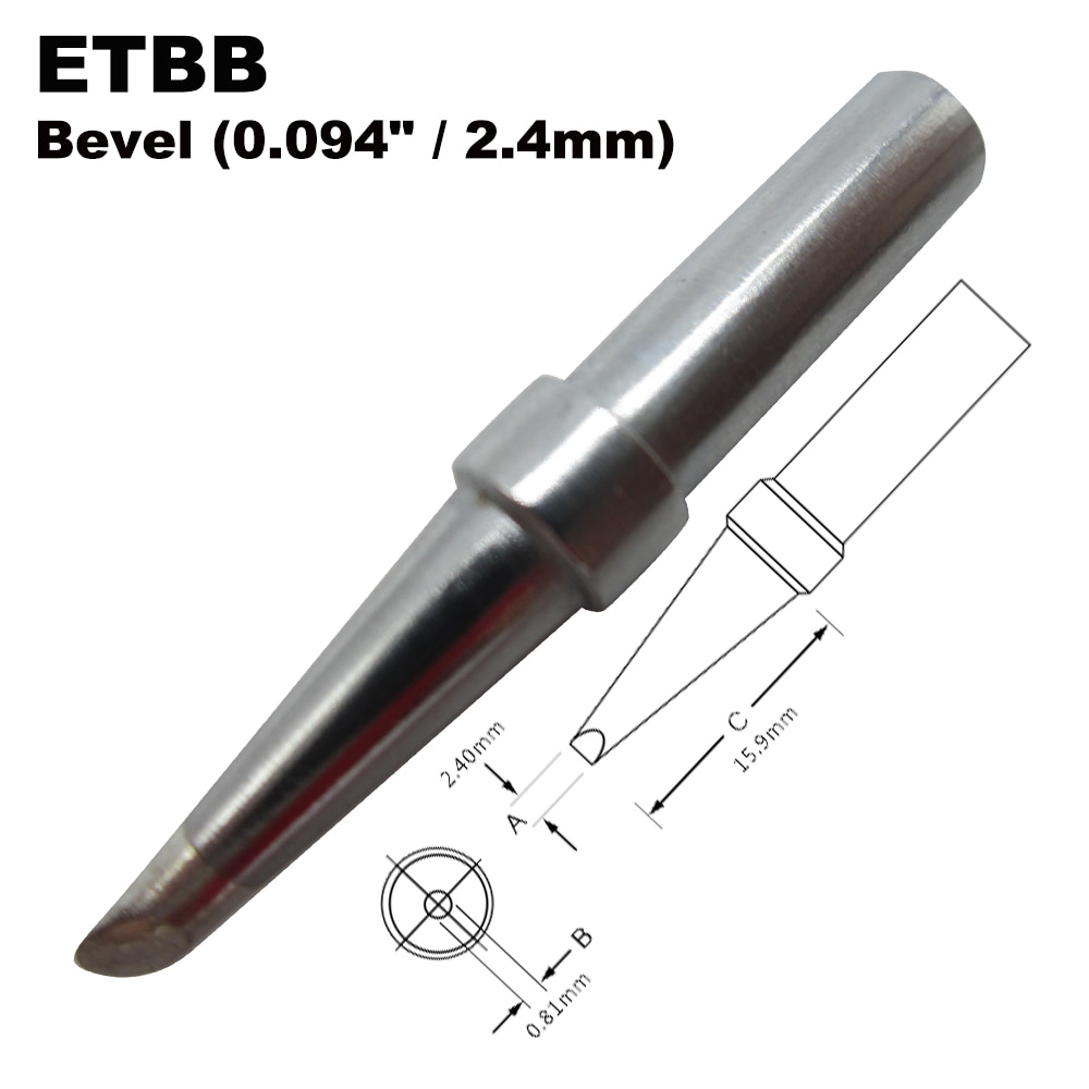   ETBB  2.4mm WELLER WES51 WES50 WESD5..
